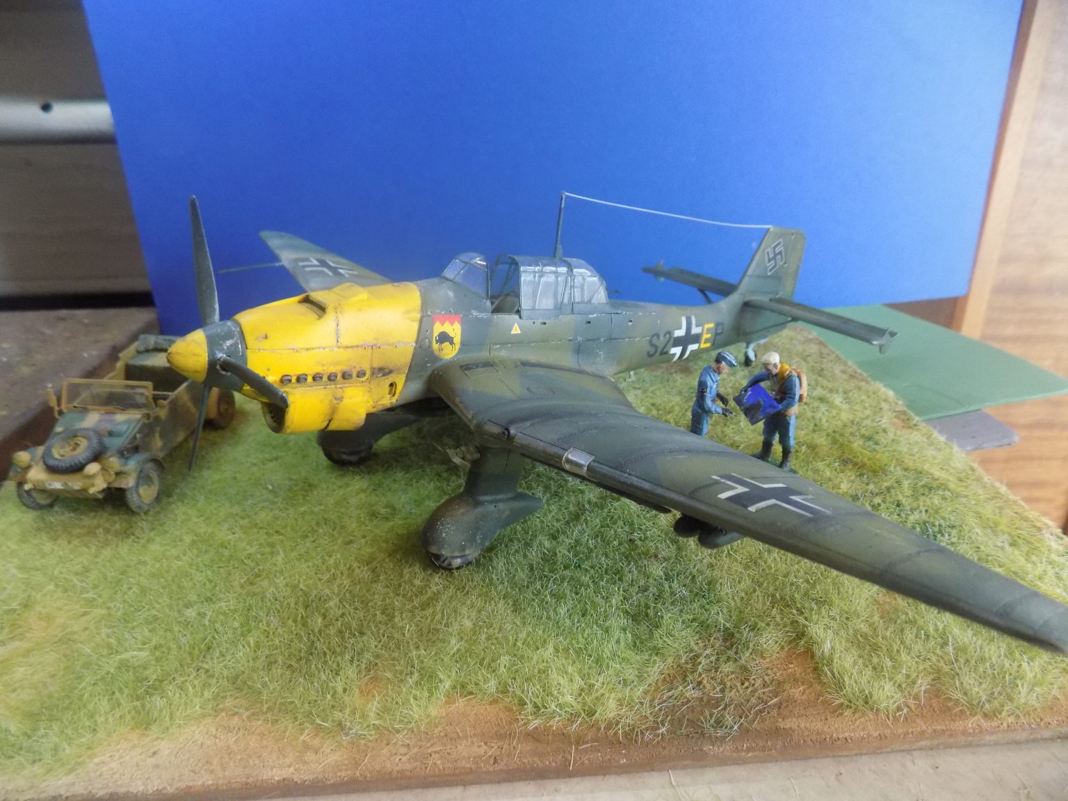 Ju-87B-1 Stuka. Airfix 1:48. Battle of Britain. – Mike's Models